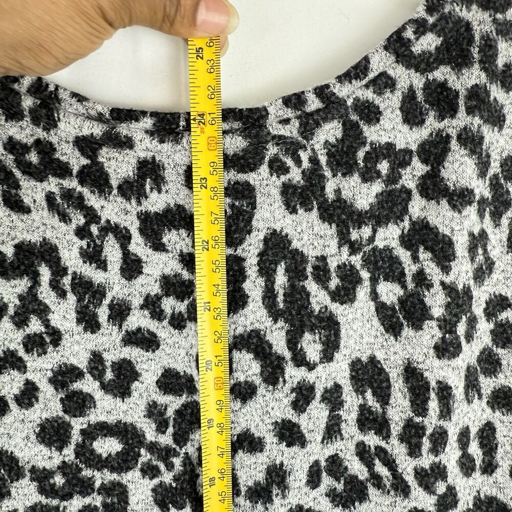 New York & Company Knit Animal Print Tank Top Women’s Size 2XL Grey - Picture 10 of 10